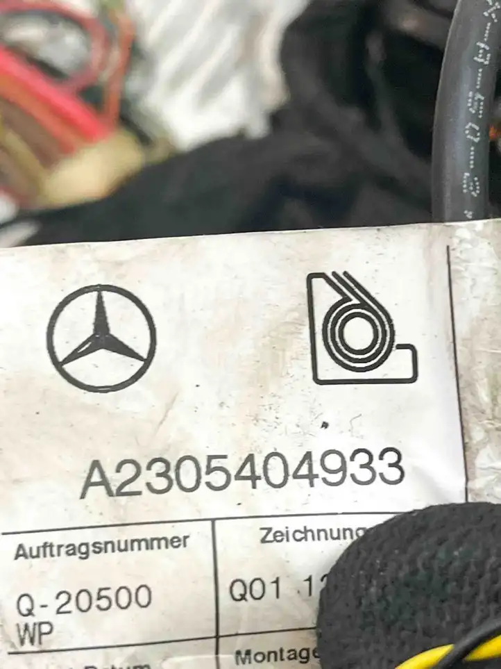 Mercedes-Benz SL R230 (2001 - 2012) A2308270004 Прочая электропроводка — фото 2
