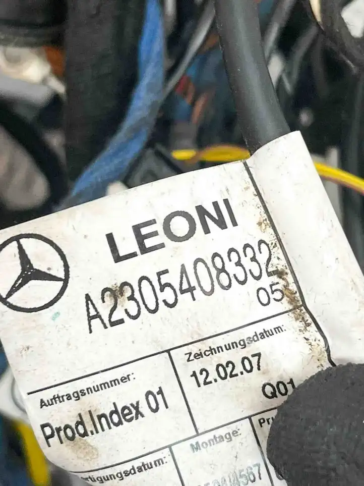 Mercedes-Benz SL R230 (2001 - 2012) A2308270004 Прочая электропроводка — фото 9