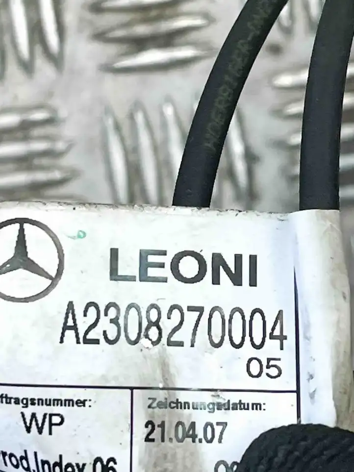 Mercedes-Benz SL R230 (2001 - 2012) A2308270004 Прочая электропроводка — фото 10
