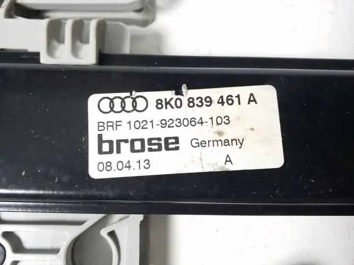 Audi A4 S4 B8 8K (2011 - 2015) 8K0839461A Стеклоподъемник задней двери без мотора — фото 2