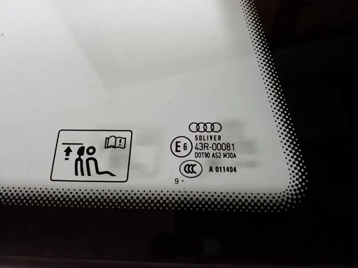 Audi A5 8T 8F (2007 - 2011) 8T0845300G Заднее боковое стекло — фото 2