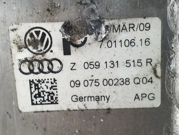 Audi A6 S6 C6 4F (2008 - 2011) 059131515R Охладитель клапана EGR — фото 3
