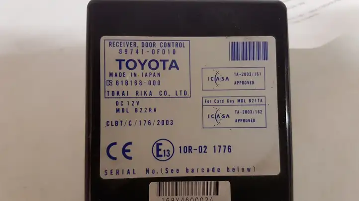 Toyota Corolla Verso AR10 (2004 - 2009) 897410F010 Блок управления дверью — фото 3