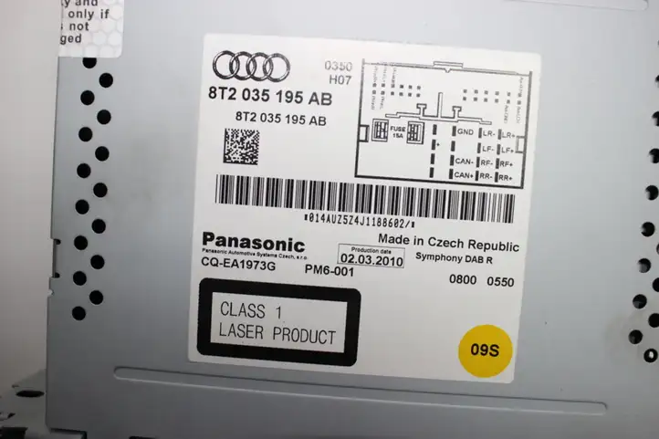 Audi A5 8T 8F (2007 - 2011) 8T2035195AB Магнитола / мультимедийная система — фото 4