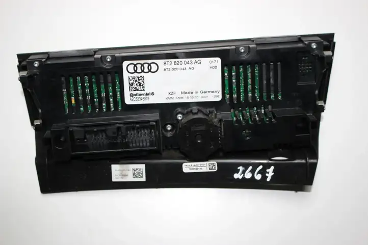 Audi A5 8T 8F (2007 - 2011) 8T2820043AG Блок управления кондиционером — фото 2
