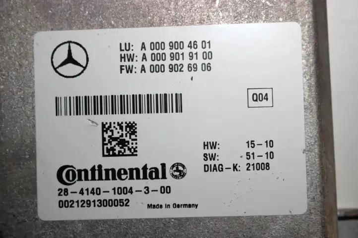 Mercedes-Benz S W221 (2005 - 2013) A0009004601 Прочие блоки управления — фото 2