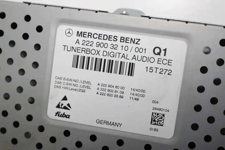 Mercedes-Benz S W222 (2013 - ) A2229003210 Прочие блоки управления — фото 3