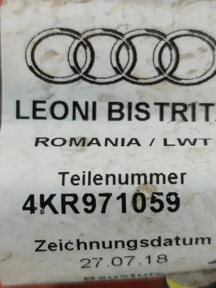 Audi e-tron (2018 - ) 4KR971059 Прочая электропроводка — фото 8