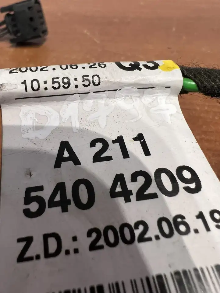Mercedes-Benz E W211 (2002 - 2009) A2115404209 Прочая электропроводка — фото 4