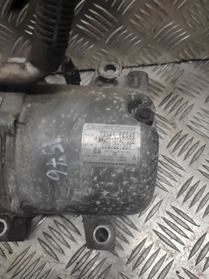 Subaru Impreza II (2003 - 2005) 73111FE040 Компрессор (насос) кондиционера воздуха — фото 2