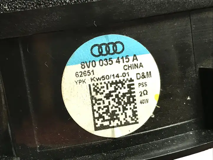 Audi A3/S3 8V (2012 - 2016) 8V0035415A Динамики передних дверей — фото 4
