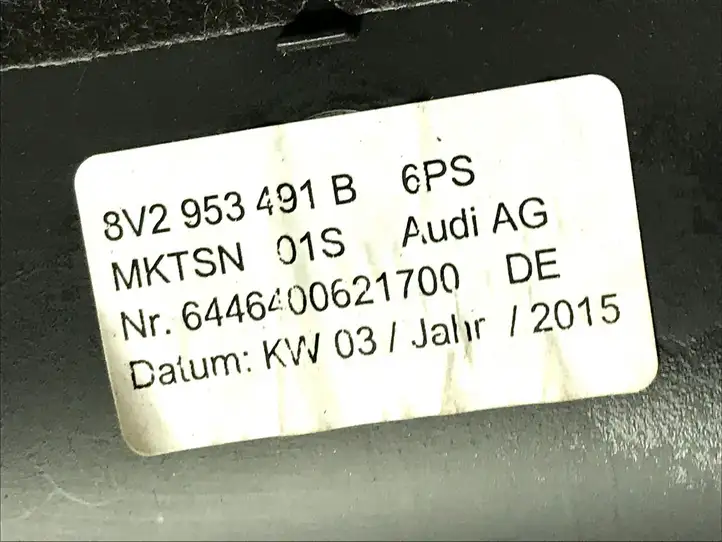 Audi A3/S3 8V (2012 - 2016) 8V2953491B Обшивка рулевой колонки — фото 4