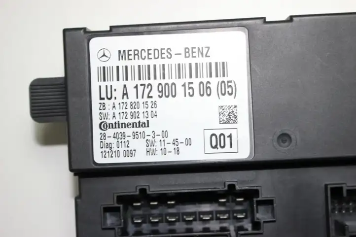 Mercedes-Benz SLK R172 (2011 - 2017) A1729001506 Прочие блоки управления — фото 2