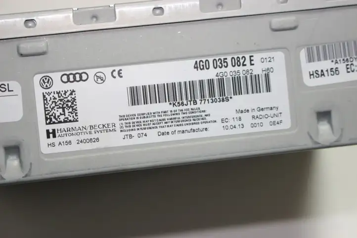 Audi A4 S4 B8 8K (2011 - 2015) 4G0035082E Прочие блоки управления — фото 3