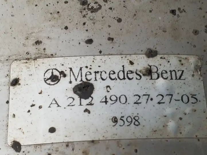 Mercedes-Benz E W212 (2009 - 2016) A2124902727 Насадки выхлопной системы — фото 2