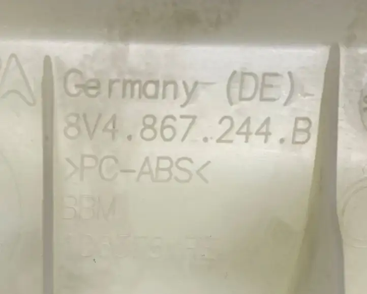 Audi A3/S3 8V (2012 - 2016) 8V4867244B Верхняя обшивка стойки B — фото 4