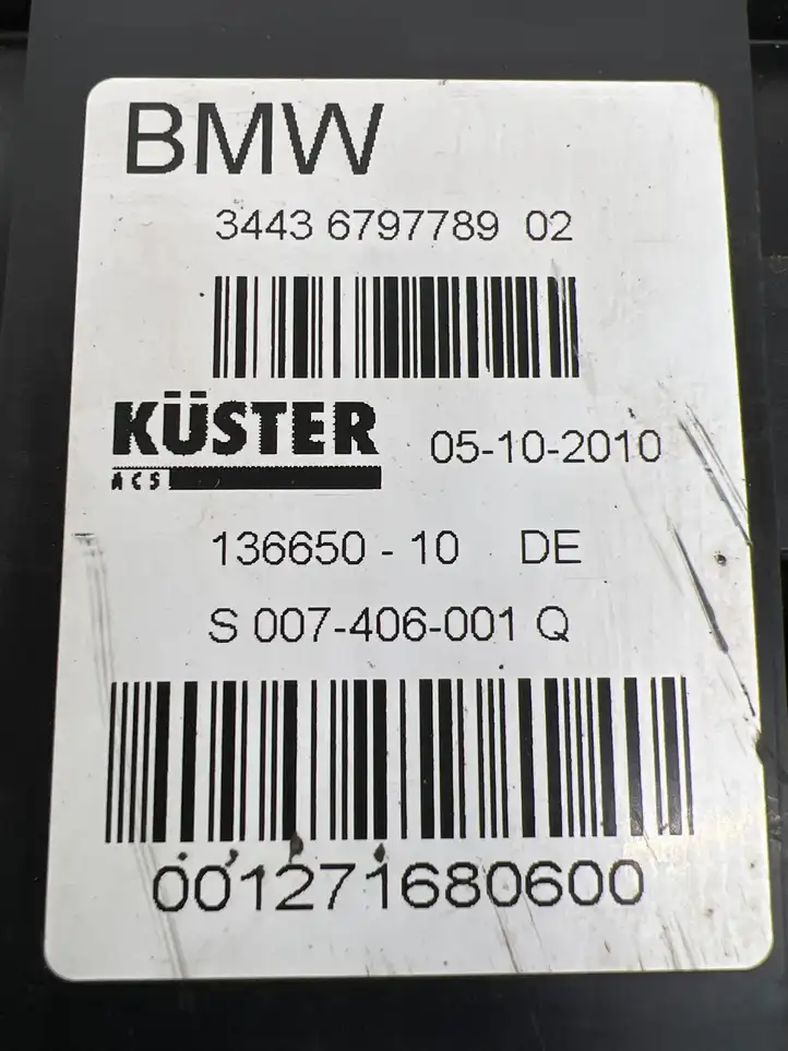 BMW 7 F01 (2008 - 2016) 6797789 Блок управления стояночным тормозом — фото 4