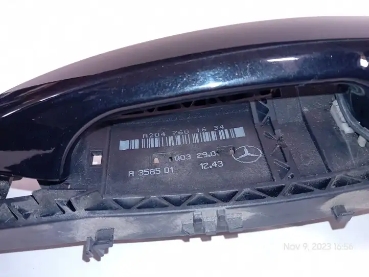 Mercedes-Benz E W212 (2009 - 2016) A2047601634 Наружная ручка двери — фото 3