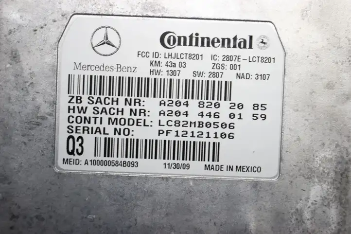 Mercedes-Benz GL X164 (2006 - 2012) Прочие блоки управления — фото 2