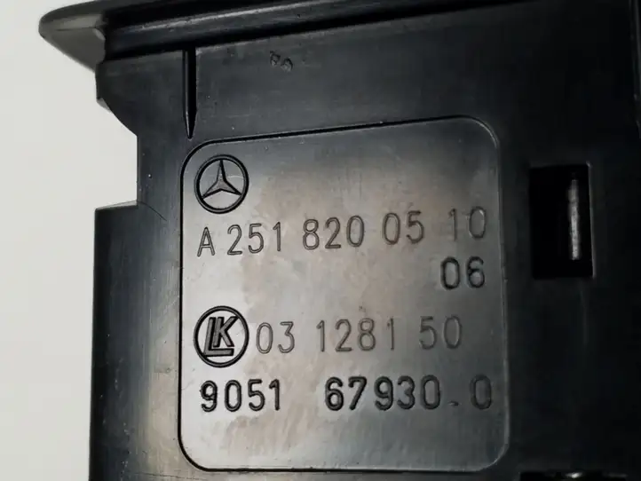 Mercedes-Benz R W251 (2005 - 2013) A2518200510 Блок кнопок стеклоподъемников — фото 2