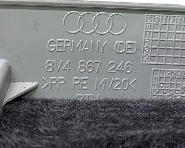 Audi A3/S3 8V (2012 - 2016) 8V4867246 Верхняя обшивка стойки D — фото 5