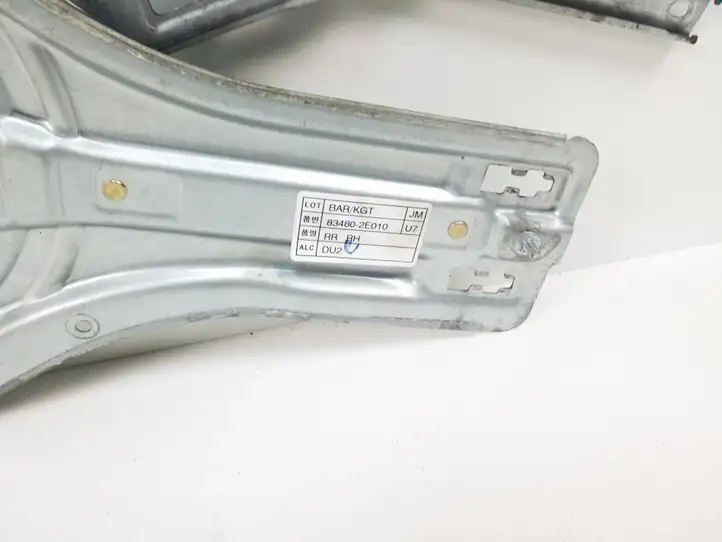 Hyundai Tucson JM (2004 - 2009) 834802E010 Стеклоподъемник задней двери без мотора — фото 3
