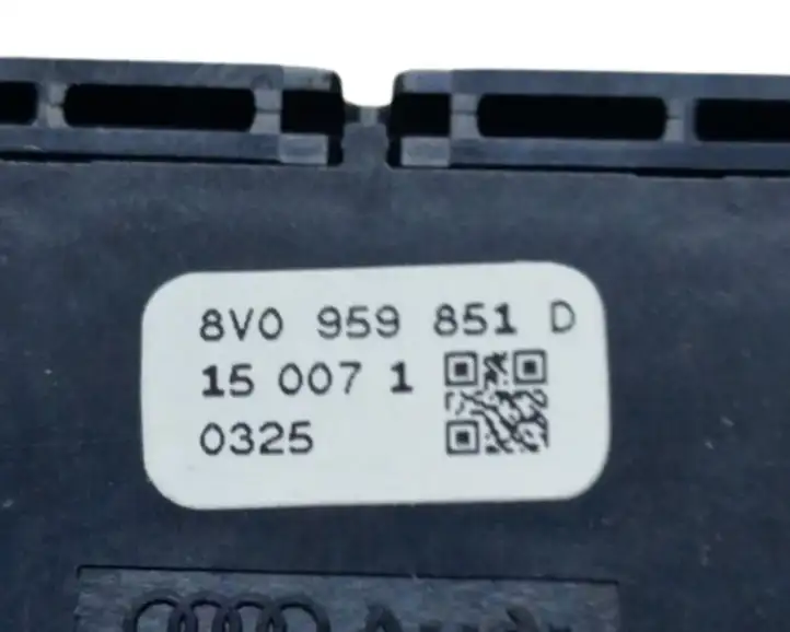 Audi A3/S3 8V (2012 - 2016) 8V0959851D Кнопка стеклоподъемников — фото 6