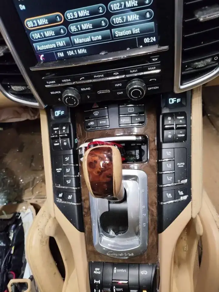 Porsche Cayenne (92A) (2011 - 2017) 7P5907044BQ Кнопка кондиционера — фото 10