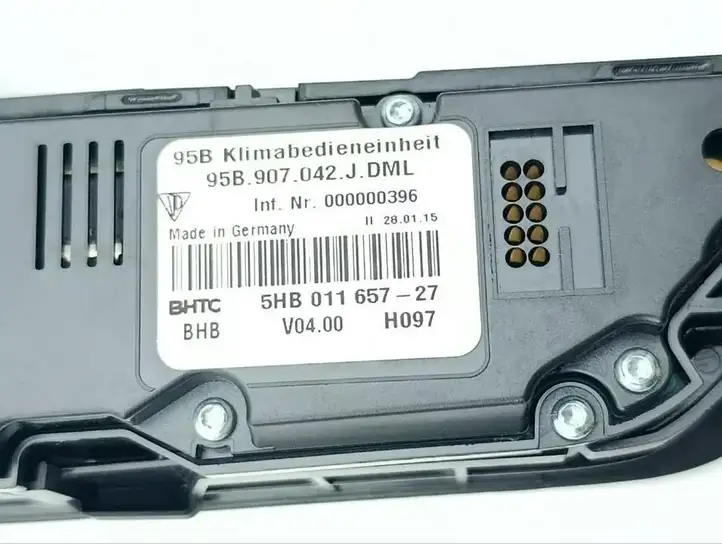 Porsche Macan (95B) (2014 - 2018) 95B907041L Кнопка кондиционера — фото 15