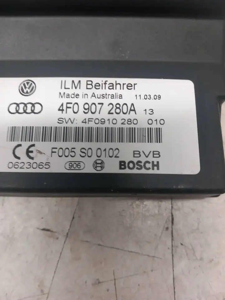 Audi A6 S6 C6 4F (2008 - 2011) 4F0907280A Прочие блоки управления — фото 2