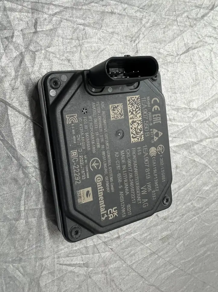 Volkswagen ID.3 (2019 - ) 1EA907550B Блок управления круиз-контролем — фото 2