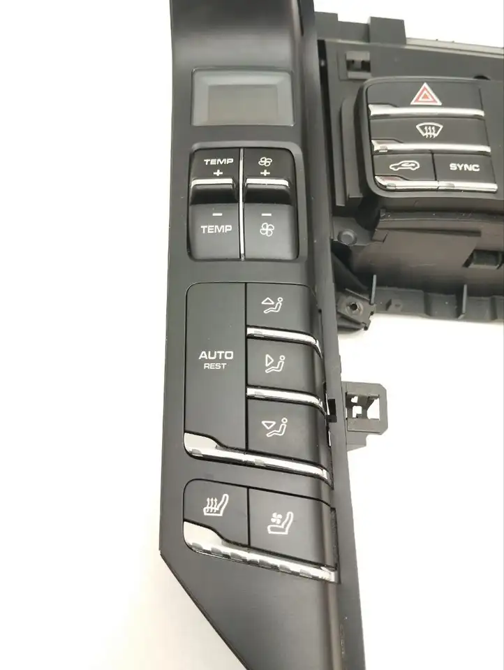 Porsche Cayenne (92A) (2011 - 2017) 7P5907040CC Кнопка кондиционера — фото 2