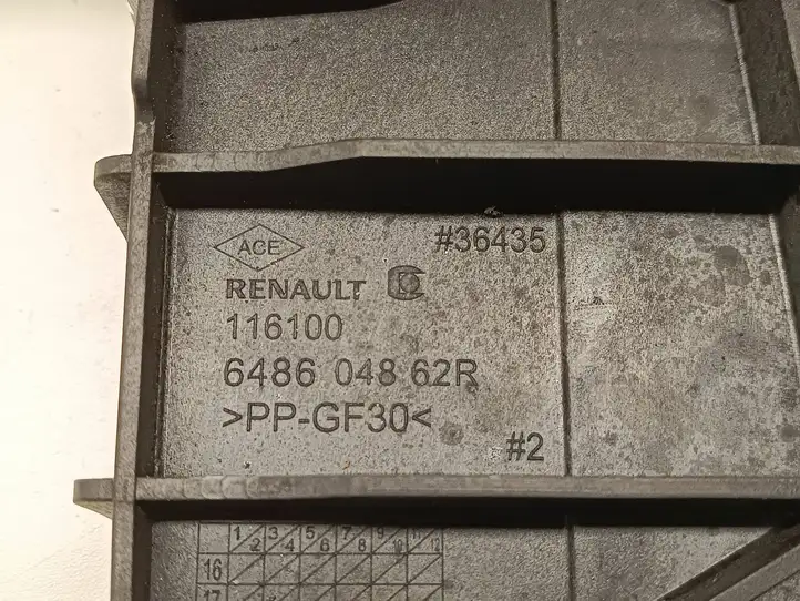 Renault Clio IV (2012 - 2019) 648604862R Площадка аккумулятора — фото 5