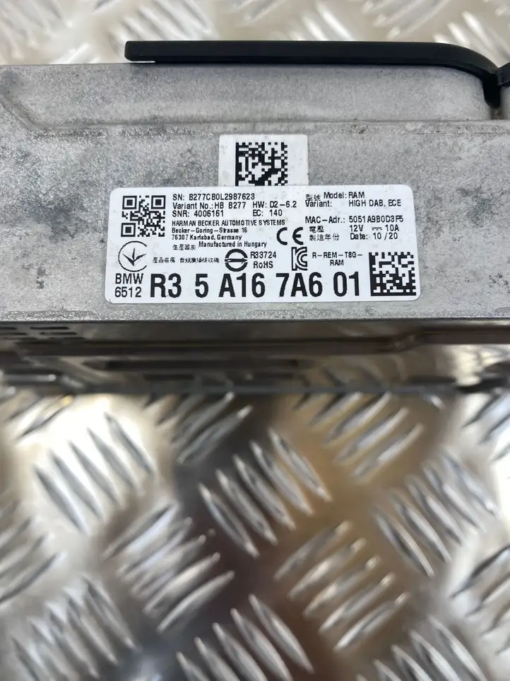 BMW 3 G20 G21 (2019 - ) R35A167A601 Усилитель звука — фото 7