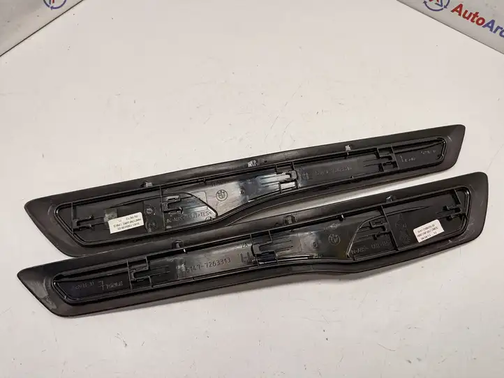 BMW 3 F30 F35 F31 (2012 - 2018) 51477260929 Внутренняя обшивка порога (комплект) — фото 6