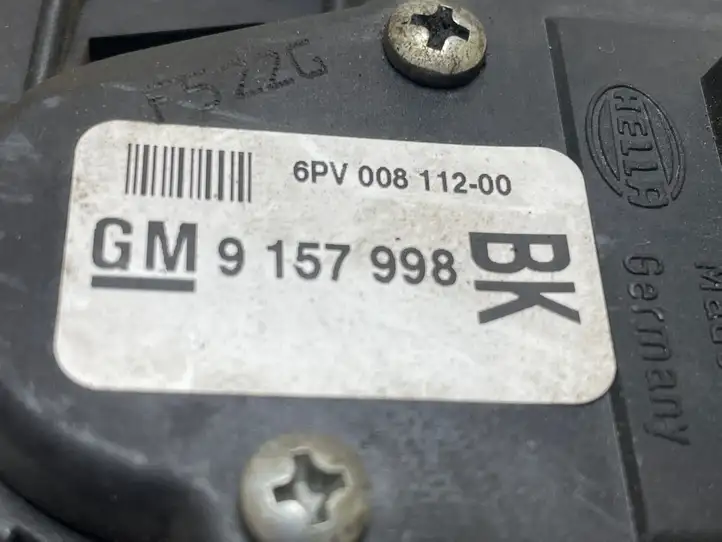 Opel Astra G (1998 - 2004) 9157998 Педаль акселератора — фото 4