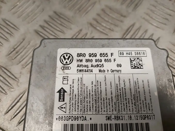 Audi Q5 SQ5 (2012 - 2017) 8R0959655F Блок управления SRS — фото 3