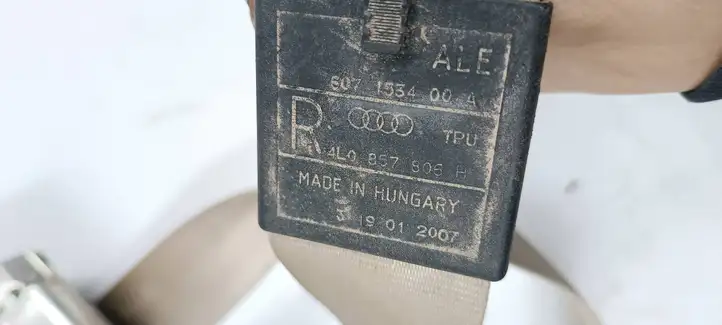 Audi Q7 4L (2005 - 2009) 4L0857806H Ремень безопасности 3-го ряда — фото 3