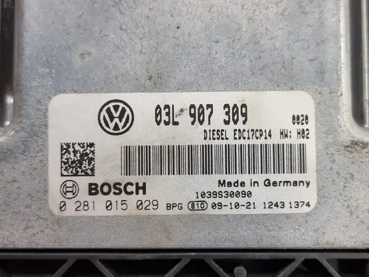 Volkswagen PASSAT B6 (2005 - 2010) 03L907309 Блок управления двигателем (ЭБУ) — фото 8