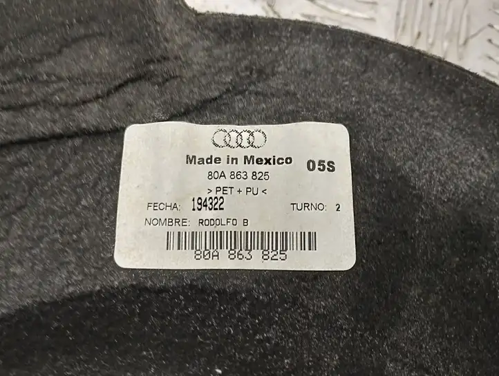 Audi Q5 SQ5 (2017 - ) 80A863825 Шумоизоляция капота — фото 7