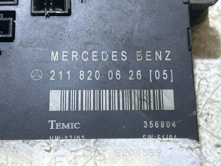 Mercedes-Benz E W211 (2002 - 2009) 2118200626 Блок управления дверью — фото 3