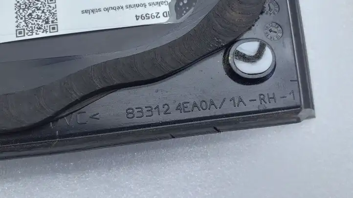 Nissan Qashqai (2013 - 2017) 833124EA0A Заднее боковое стекло — фото 9