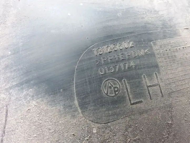 Opel Astra H (2004 - 2009) 13125604 Подкрылок колесной арки — фото 3