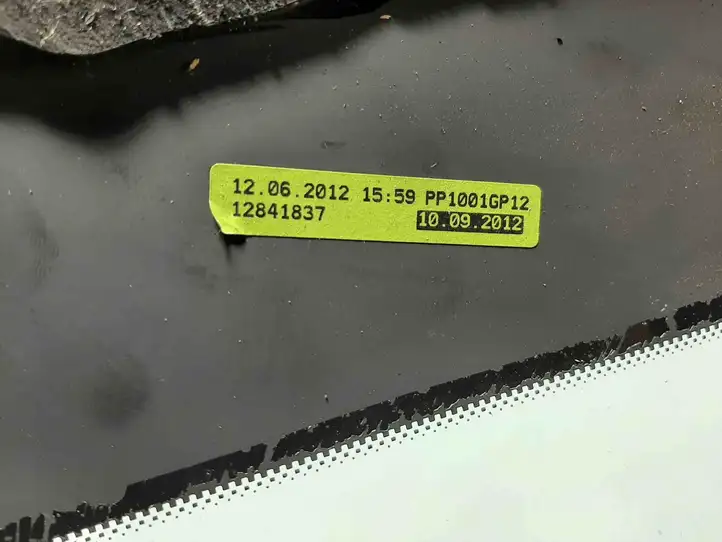 Opel Zafira C (2014 - 2016) 12841837 Заднее боковое стекло — фото 4