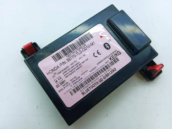 Honda Accord (2008 - 2016) 39770TL0G010 Bluetooth модуль — фото 2