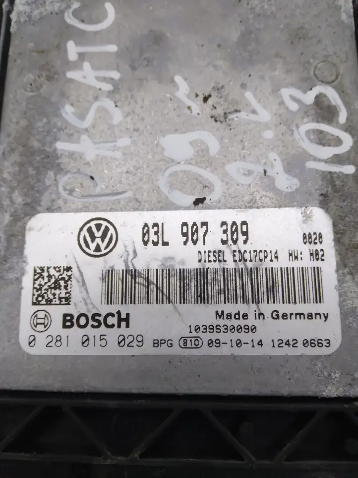 Volkswagen PASSAT CC (2008 - 2012) 03L907309 Блок управления двигателем (ЭБУ) — фото 2