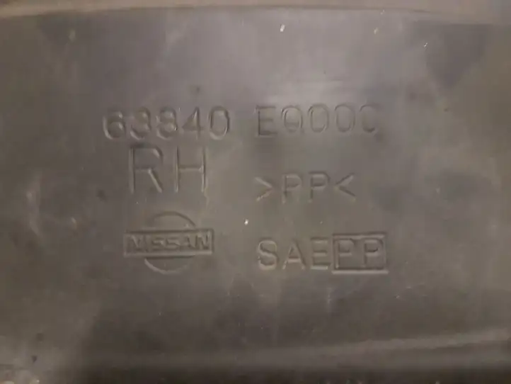 Nissan X-Trail T30 (2001 - 2007)  63840EQ000 Подкрылок