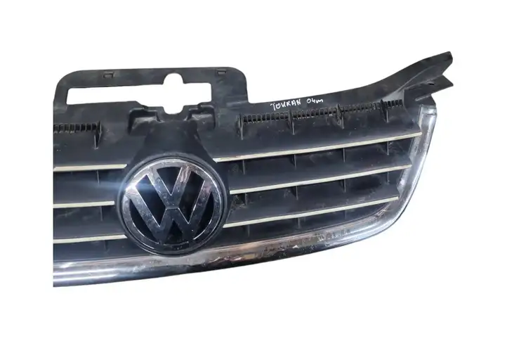Volkswagen Touran I (2003 - 2010) 1T0853651 Передняя решетка — фото 6
