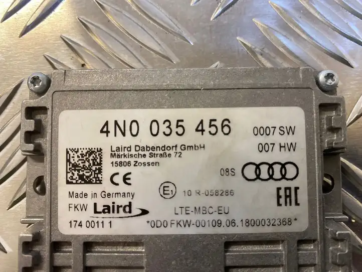Audi A6 C7 (2014 - 2018) 4N0035456 Прочие блоки управления — фото 4