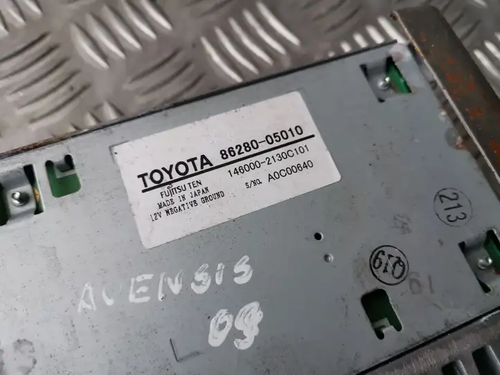 Toyota Avensis T270 (2009 - 2012) 8628005010 Усилитель звука — фото 2